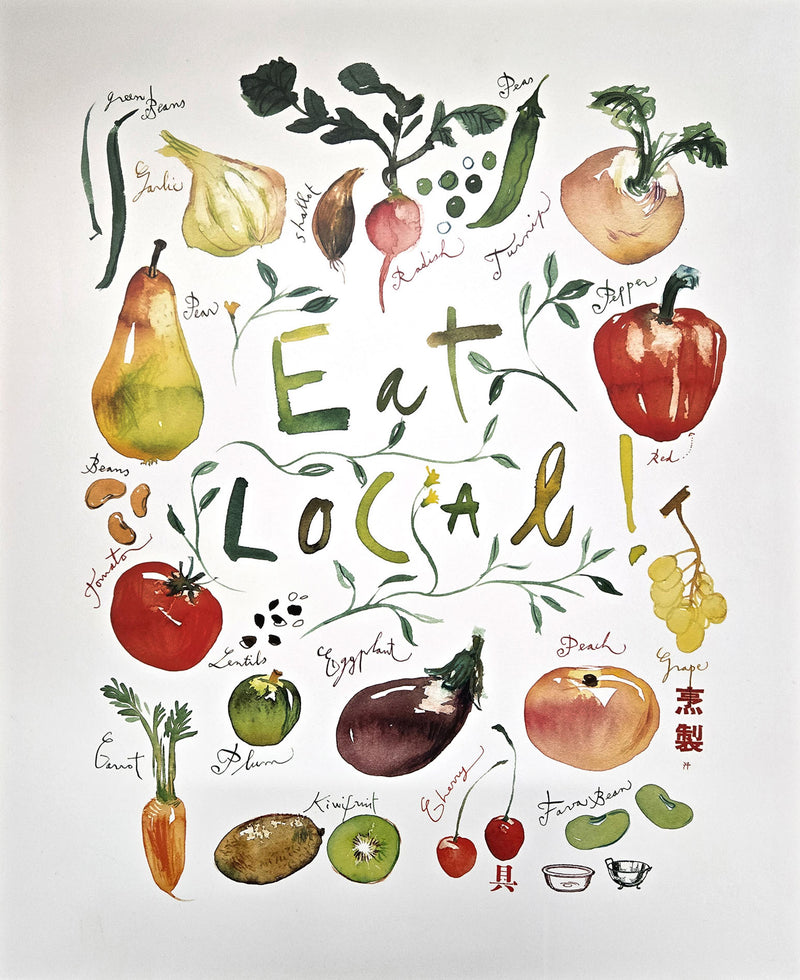 Eat Local - Plaque