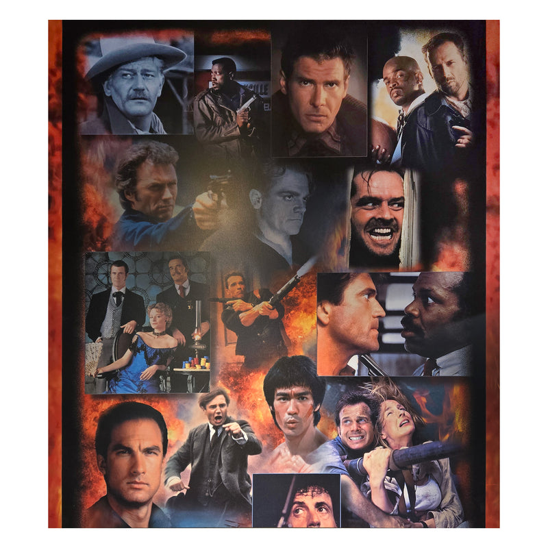 Famous Faces 1 - Movie Collage