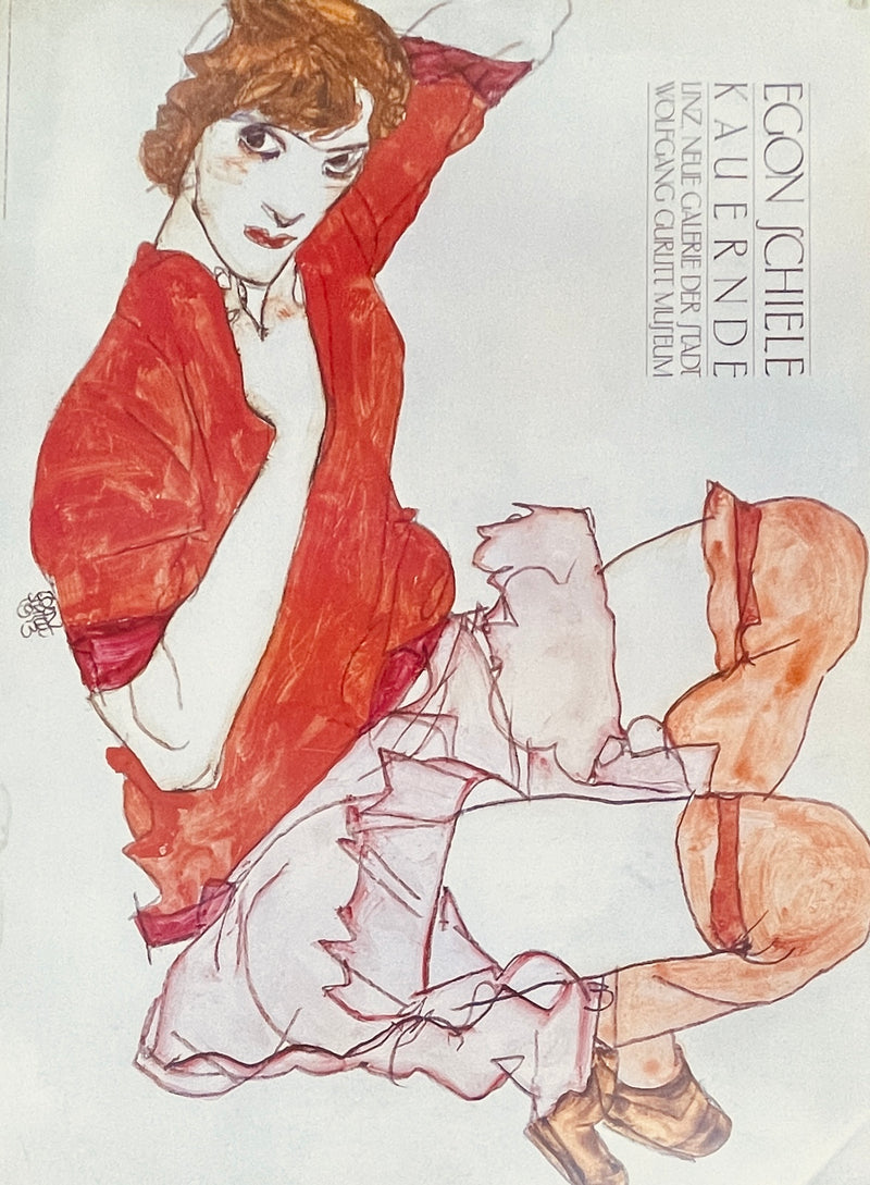 Wally with a Red Blouse