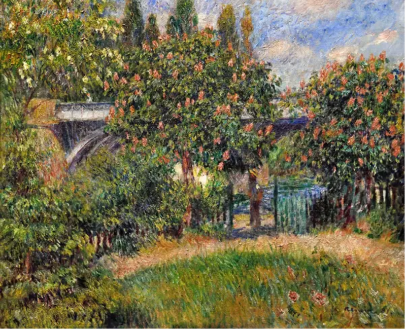 Railway Bridge near Chatou