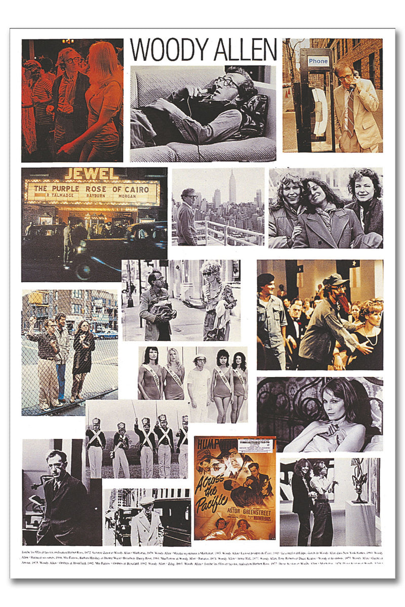 Collage of Woody Allen