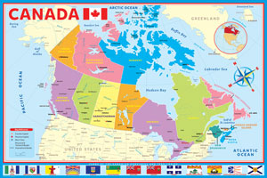 Map of Canada