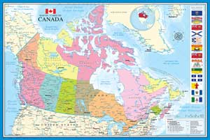 Canada Map Detailed