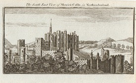 The South-East View of Alnwick In North Umberland