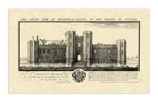 The South View of Wingfield-Castle, In the County of Suffolk