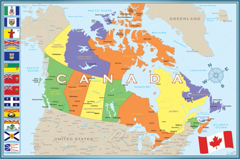 Map of Canada