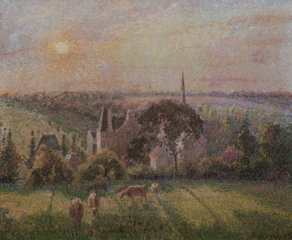 Paysage A Eragny, 1895