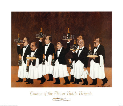 Charge of the Flower Bottle Brigade
