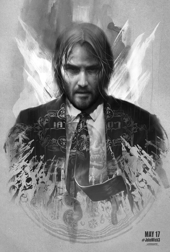 John Wick 3 (B&W)