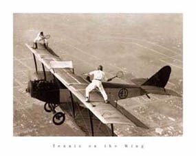 Tennis on the Wing