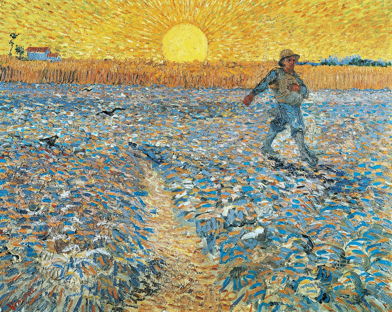 The Sower at Sunset