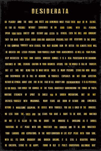 Desiderata