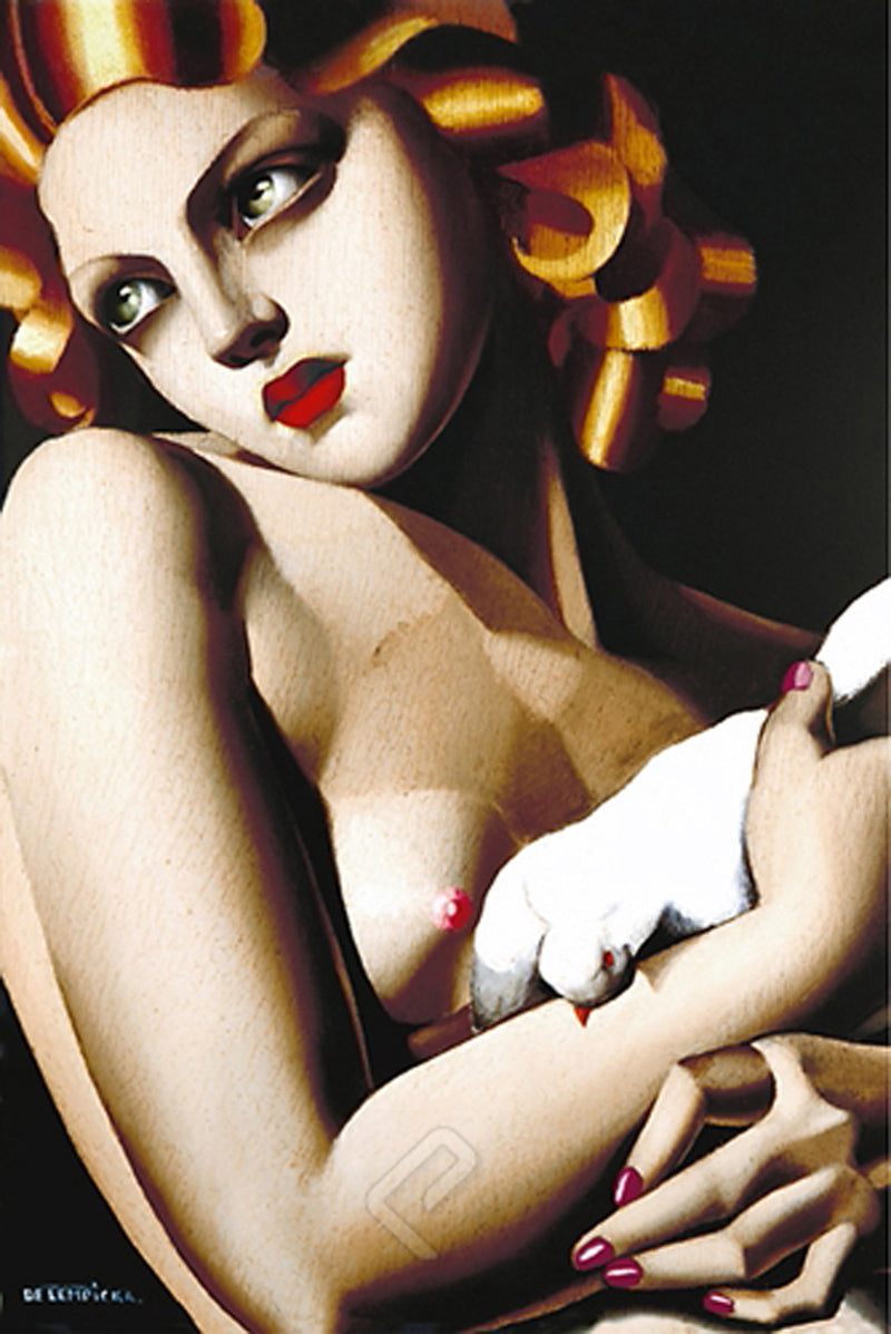 Woman with Dove