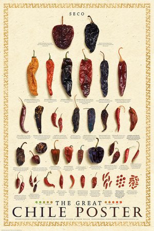 The Great Chile Poster - Seco