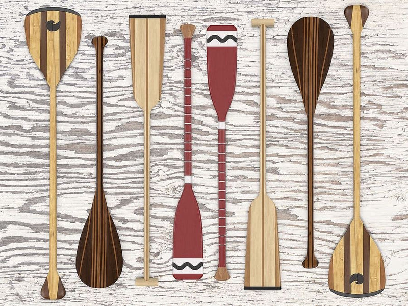 Canoe Paddles and Oar