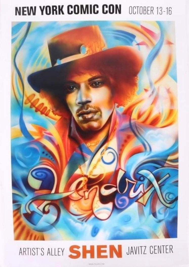 Jimi Hendrix Comic Con