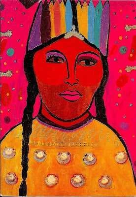 The Winner of the Miss Hobbema Indian Princess Pageant