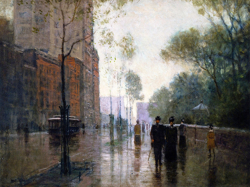 A Rainy Day in the City