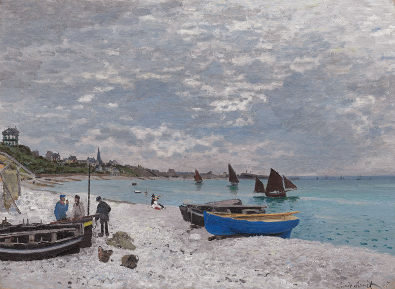 Beach At Sainte Adresse