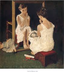 Girl at the Mirror