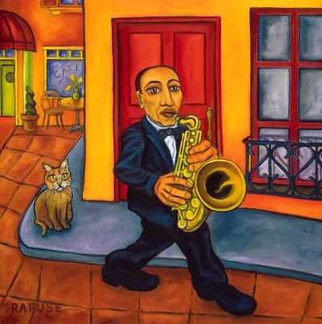 Jazz Cat Alley I