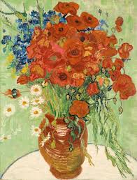 Marguerites et Coquelicots (Daisies and Poppies)