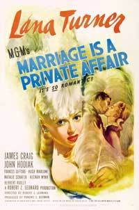 Marriage is a Private Affair