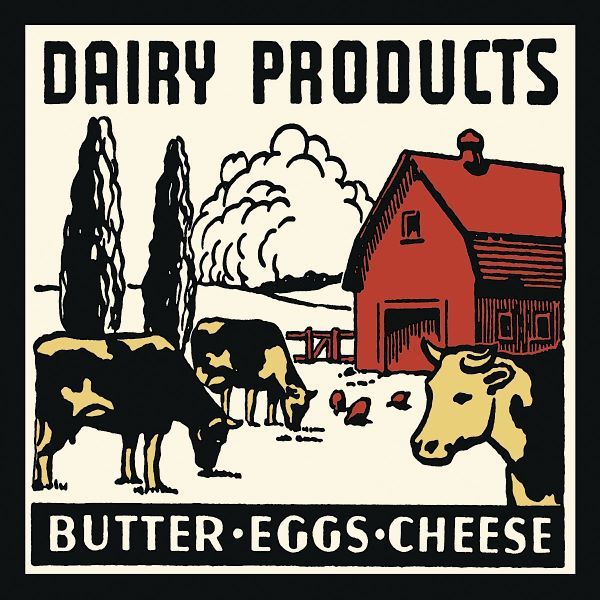 Dairy Products-Butter, Eggs, Cheese