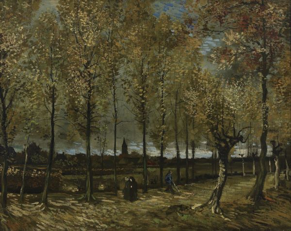 Poplars near Nuenen, 1885