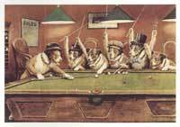 Dogs Playing Poker