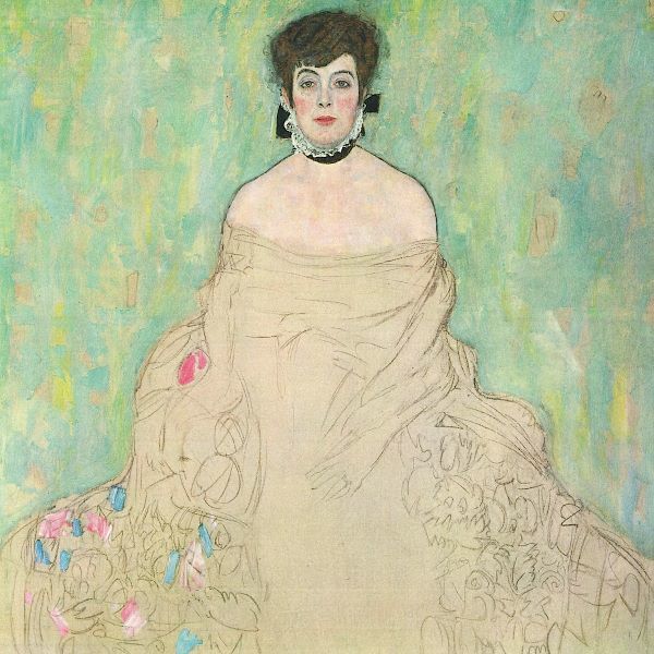 Portrait of Amalie Zuckerkandl (unfinished), 1917-1918