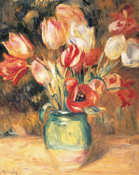 Vase With Tulips