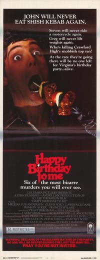 Happy Birthday to Me