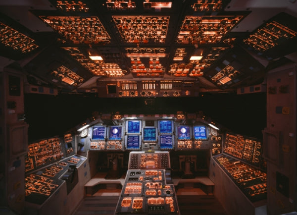 Columbia Space Shuttle Cockpit