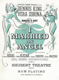 I Married An Angel (Broadway)