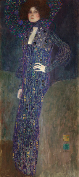 Portrait of Emilie FlÃ¶ge, 1902