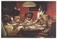 Dogs Playing Poker