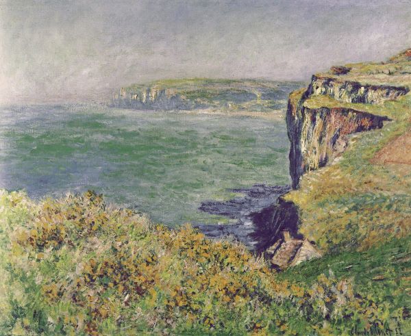 The Cliff at Varengeville, 1882