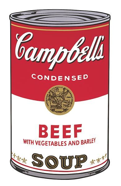 Campbell's Soup I:  Beef, 1968
