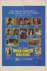 When Comedy Was King