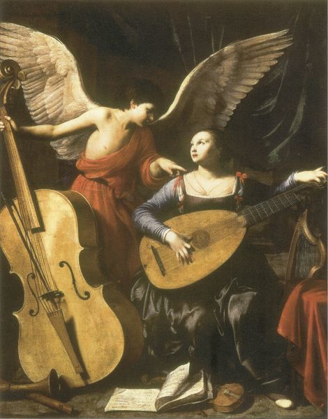 St. Cecilia and the Angel