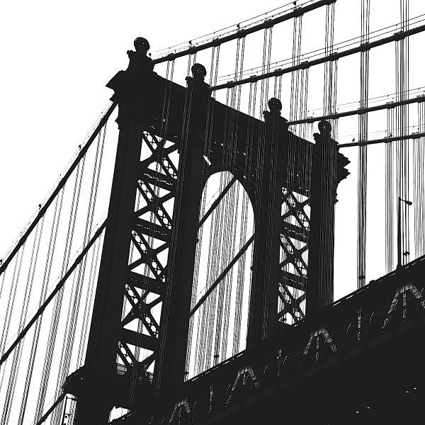 Manhattan Bridge Silhouette (detail)