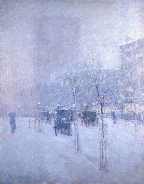 Late Afternoon, New York, Winter, 1900