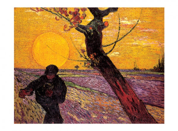 The Sower, Farmer at Sunset , 1888