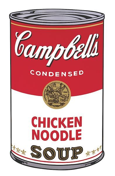 Campbell's Soup I:  Chicken Noodle, 1968