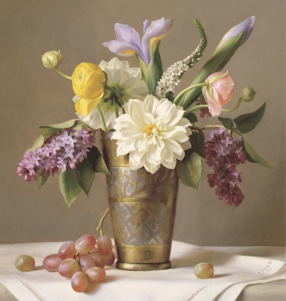 Flowers in an Indian Vase