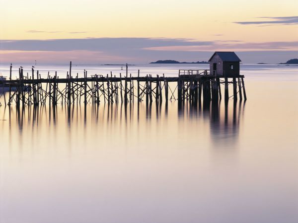 Old Wharf at Dawn