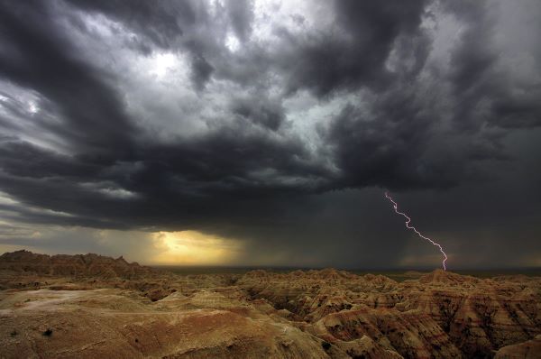 Badlands Lightning