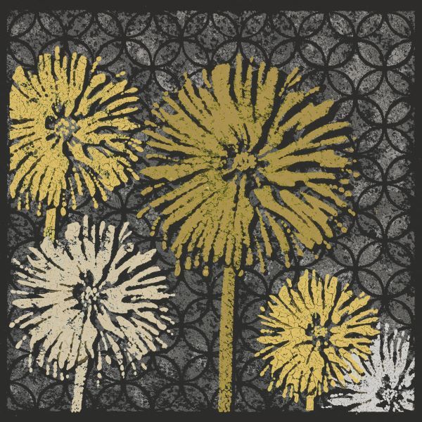 Dandelions on Circles Linked (Yellow)