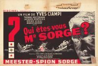 Who Are You, Mr. Sorge?